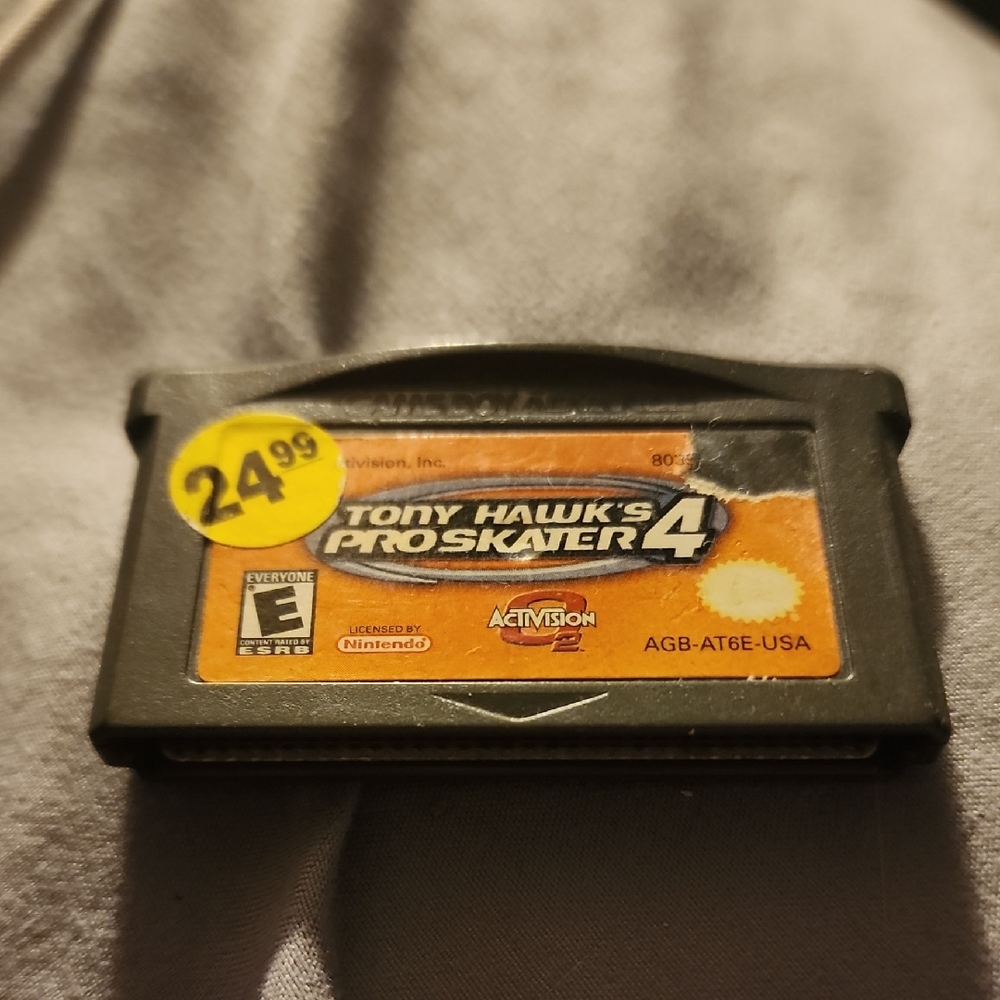 Tony Hawk's Pro Skater 4 Game Cartridge
